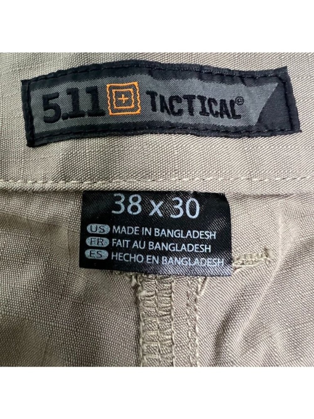 NWT 5.11 Mens 38 x 30 Tactical Ridgeline Ripstop Mens Khaki Comfortable - Picture 5 of 16